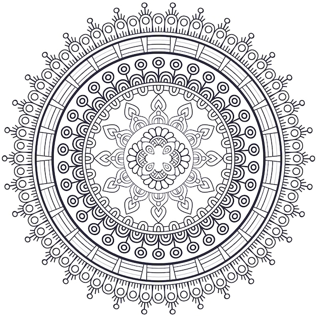 Download Vector Mandala Indienne | Vecteur Gratuite