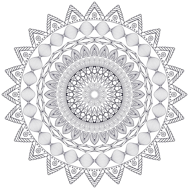 Download Vector Mandala Indienne | Vecteur Gratuite