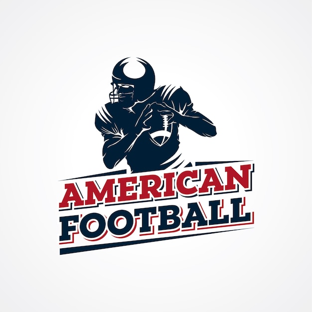 American football logo vector premium vector | Vector Premium