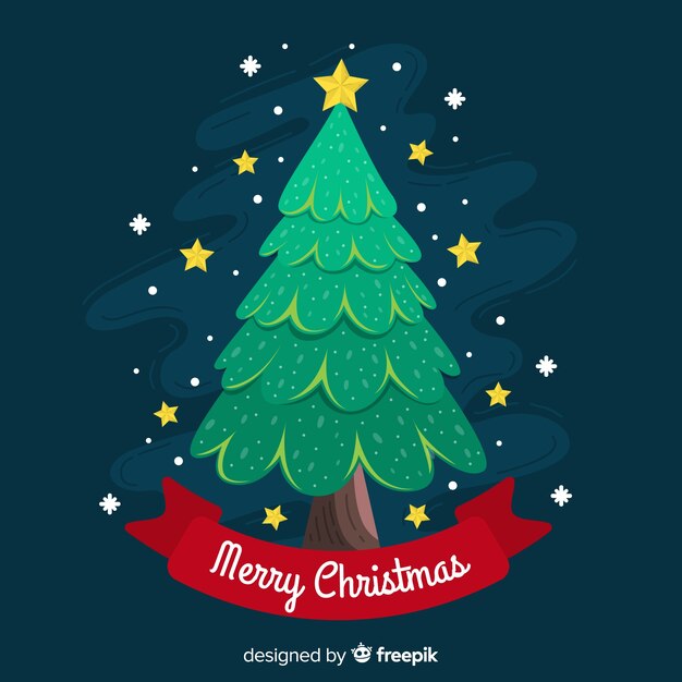 Árbol de navidad | Vector Gratis