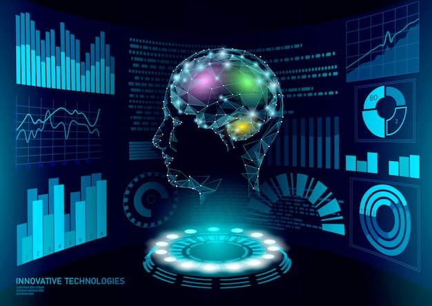 Asistente Virtual De Tecnología De Visualización De Usuario De Hud Soporte De Robot De 6354