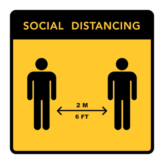 DISTANCIAMIENTO SOCIAL(2 METROS)