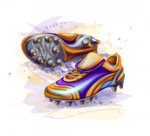 Arriba 18+ Foto dibujos de botas de futbol para imprimir Cena hermosa
