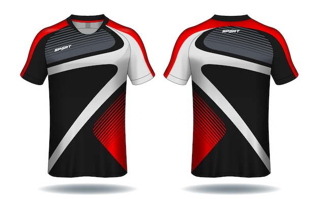 Camiseta de fútbol template.sport diseño de camiseta 