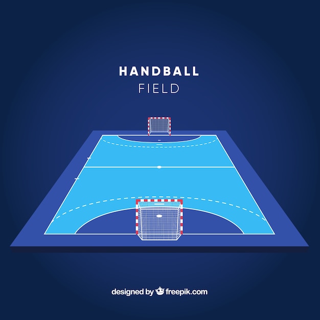 Lista 33+ Imagen de fondo campo de balonmano con todas sus lineas y medidas Actualizar