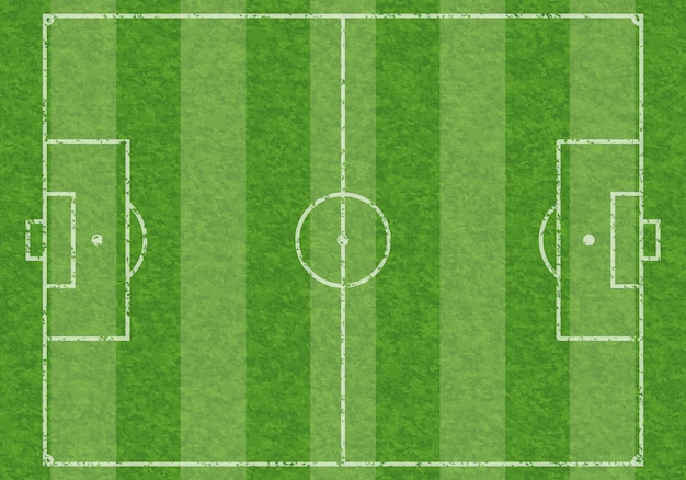 Campo De Fútbol | Vector Premium