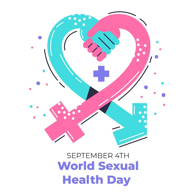 Celebración Del Día Mundial De La Salud Sexual Vector Gratis 0211