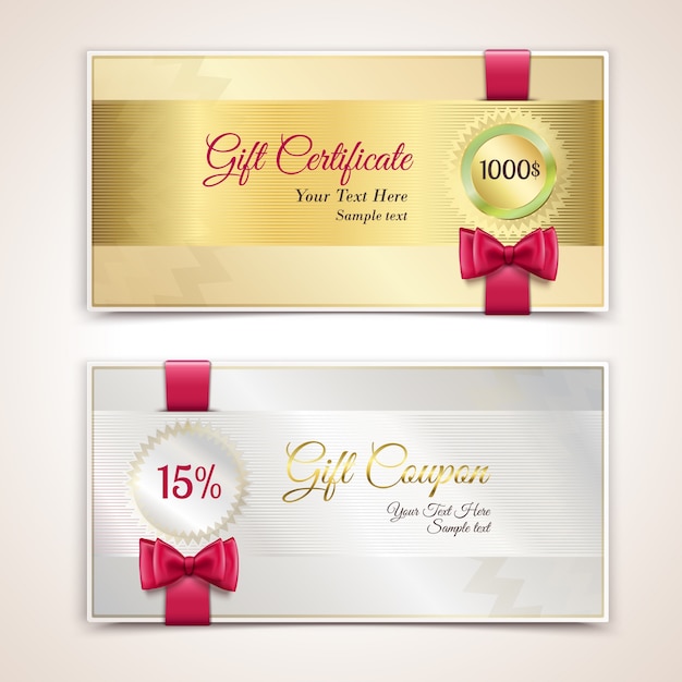 Certificado De Regalo Template