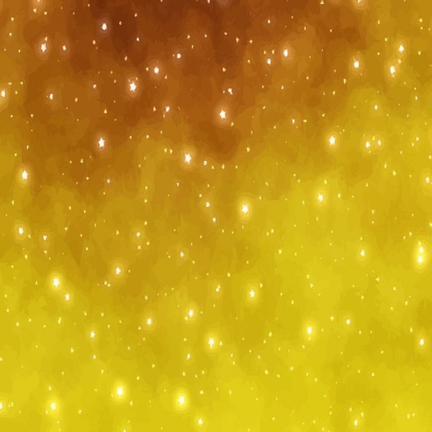 Download Cielo amarillo lleno de estrellas | Descargar Vectores gratis