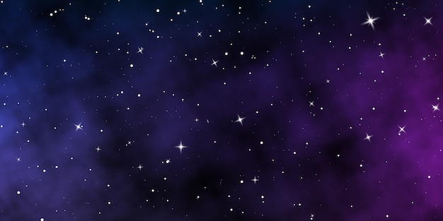 Cielo Nocturno Oscuro Fondo De Color Cielo Estrellado Espacio Infinito Con Estrellas 1987