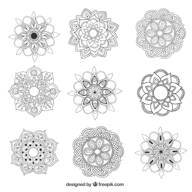 Download Colección mandalas | Vector Gratis