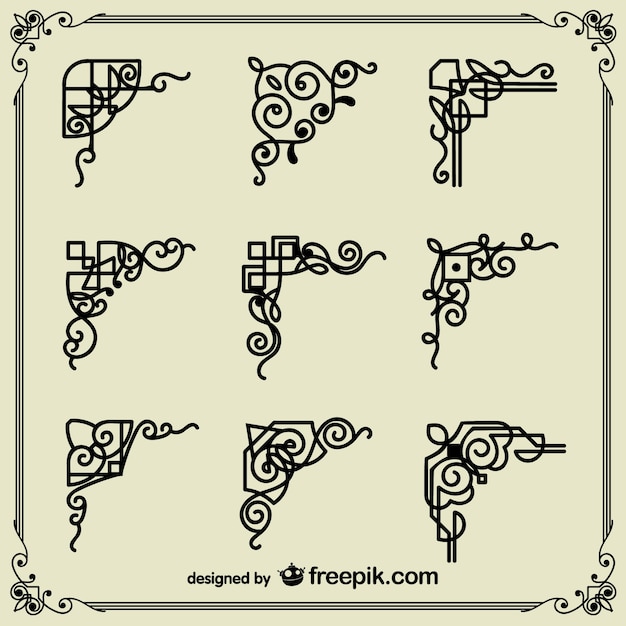 Featured image of post Ornamento Vector Esquina Descarga maravillosas im genes gratuitas sobre ornamento