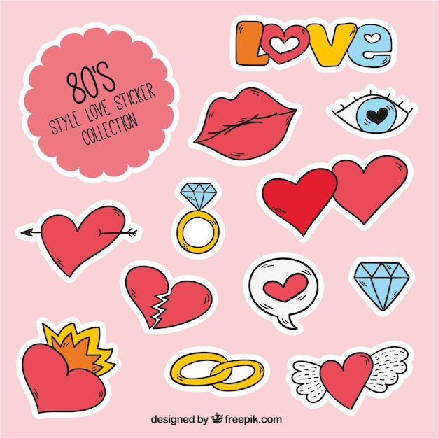 Stickers de Amor Emoticones para Whatsapp