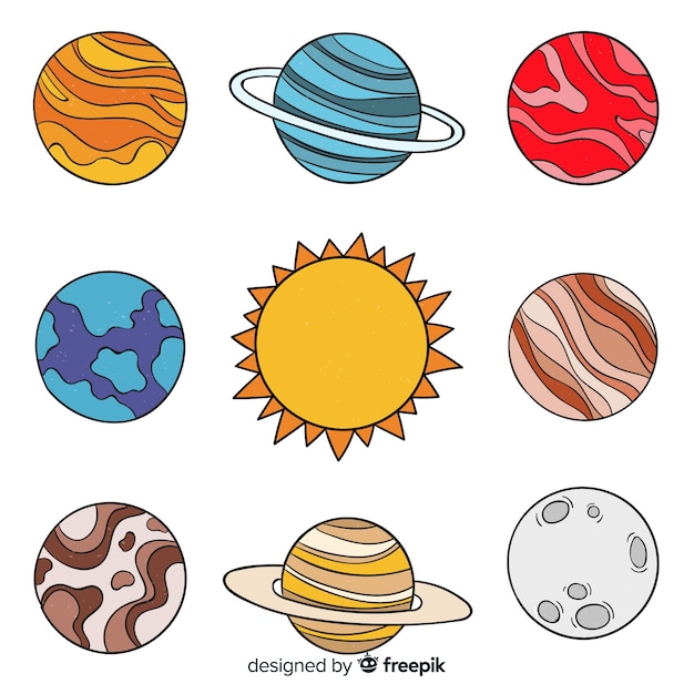 Dibujos De Planetas 7729