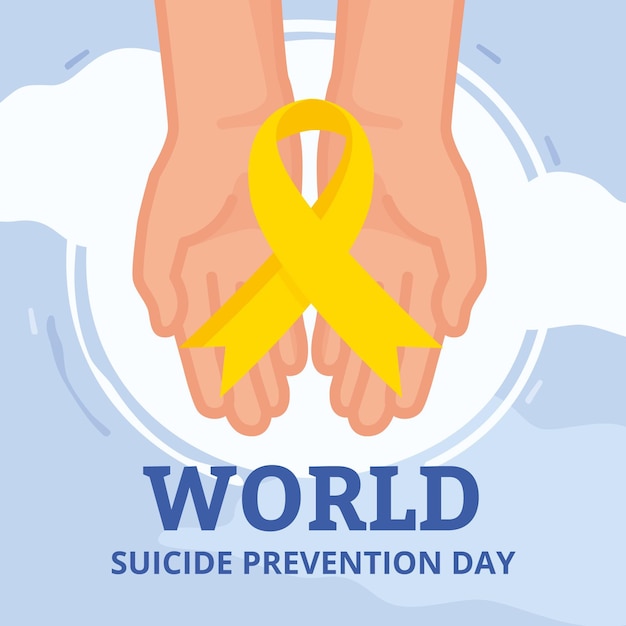 Concepto Del Día Mundial De Prevención Del Suicidio Vector Premium 9889