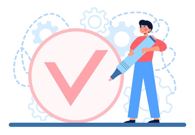 concepto-de-trabajo-bien-hecho-exitoso-vector-premium