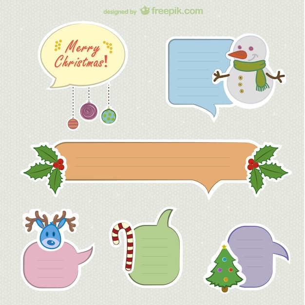 Stickers De Navidad Para Imprimir 8477