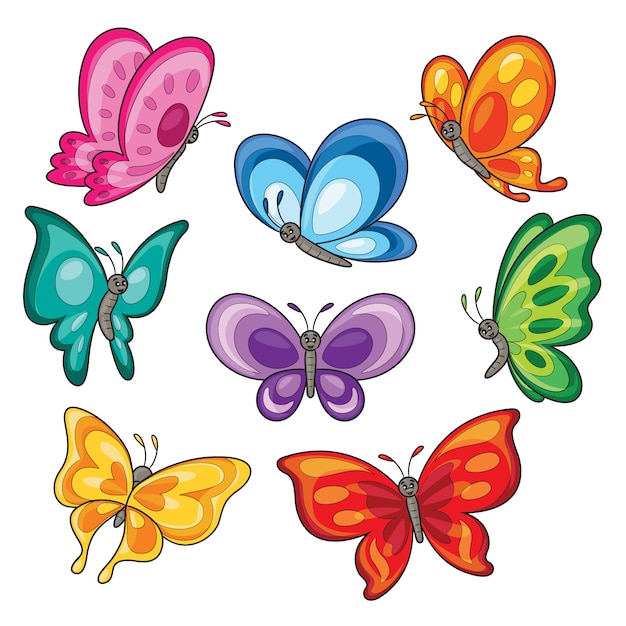 Dibujo Imagenes De Mariposas Animadas Dibujos Animados De Mariposas