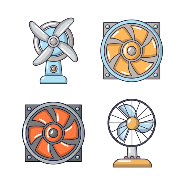 Icono Del Ventilador Estilo De Dibujos Animados Vector De Stock Porn Sex Picture