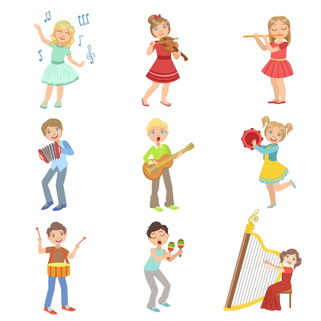 instrumentos de musica para niños