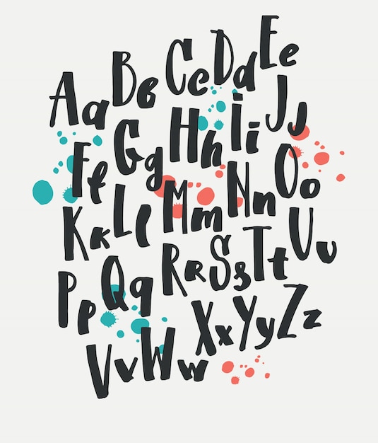 Featured image of post Abecedario Lettering Mayuscula Das clic en el menu formato