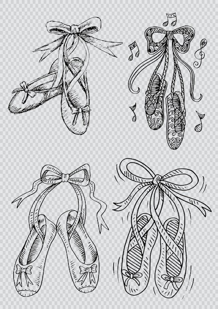 Dibujo De Zapatillas De Ballet - heartfeltblurbs.blogspot.com