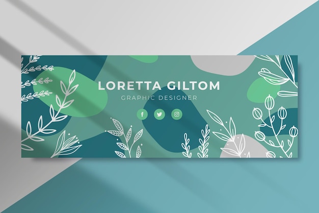 Deja La Plantilla De Portada De Facebook | Vector Gratis