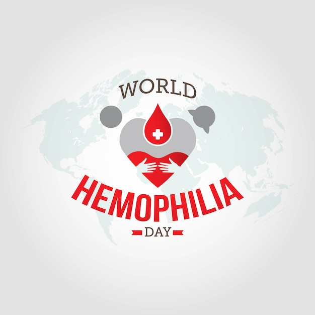 Día Mundial De La Hemofilia Vector Premium 9766