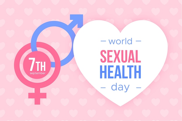 D A Mundial De La Salud Sexual Con Signos De G Nero Vector Premium