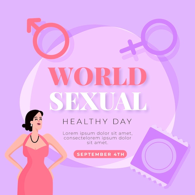 Dia Mundial De La Salud Sexual Vector Gratis