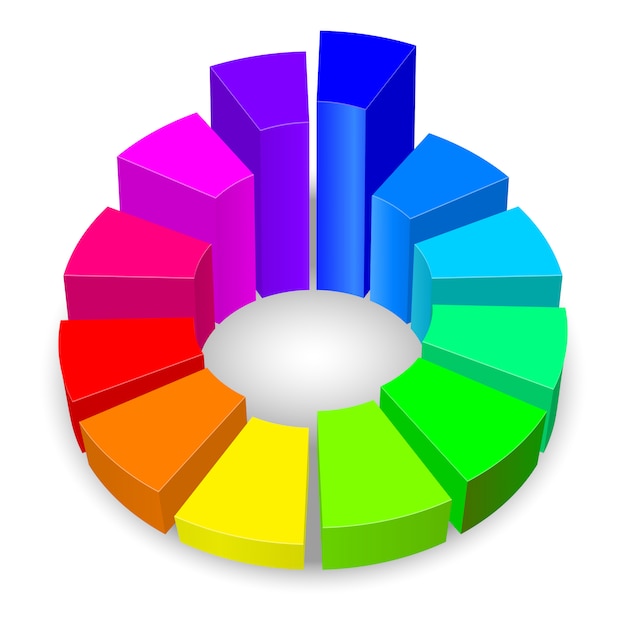 Plantilla De Esquema Con Circulos De Colores Vector Gratis Images