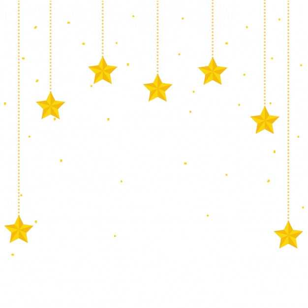 Dibujos animados de decoración de estrellas del espacio | Vector ...