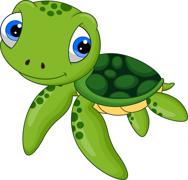 Sintético 98+ Imagen Dibujos Animados De Tortugas Bebes Lleno