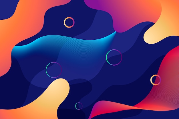 Dise O Colorido De Fondo Abstracto Vector Gratis