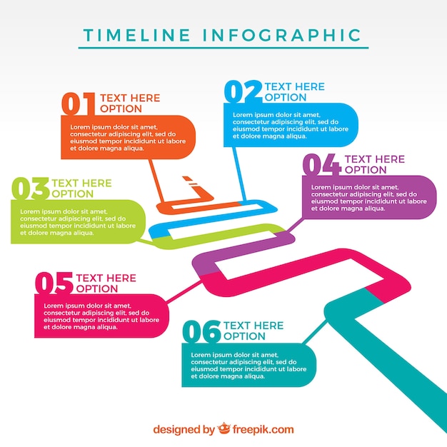 Diseño De Plantilla De Infografía Descargar Vectores Gratis 4664