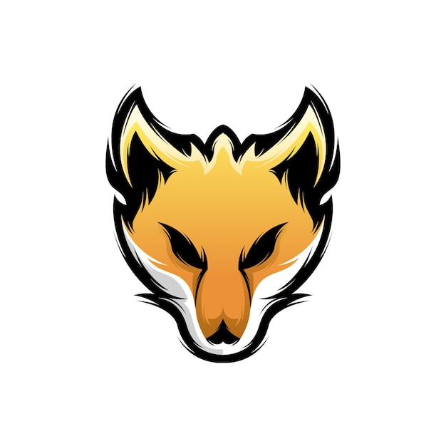 Diseño de logo de fox | Vector Premium