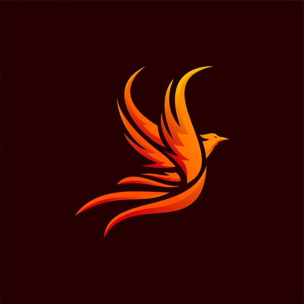 Dise o del logo  de phoenix Descargar Vectores Premium