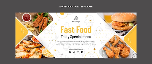 Vectores Gratuitos De Diseno Banner Facebook Comida, +1.000 Imágenes En ...