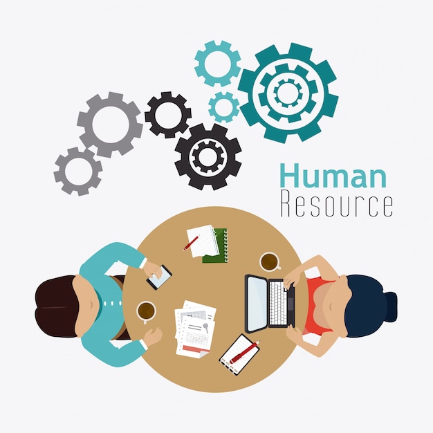 Dise O De Recursos Humanos Vector Premium