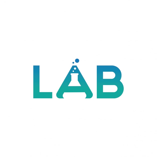 Dise O De Vector De Logotipo De Laboratorio Descargar Vectores Premium