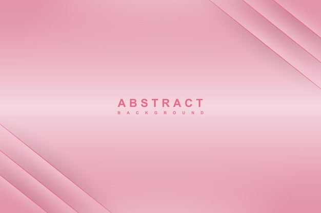 Elegante Fondo De Lujo Rosa Con L Nea Diagonal Y Sombra Vector Premium