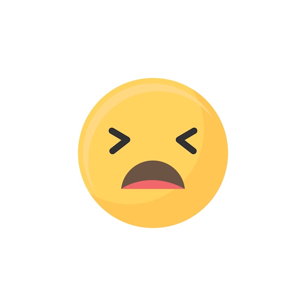 Emoji triste | Vector Gratis