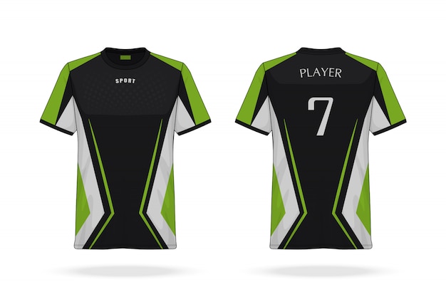 camisetas deportivas con cuello