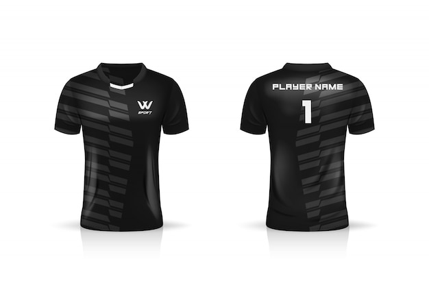 Download Especificación soccer sport, esport gaming t shirt jersey ...