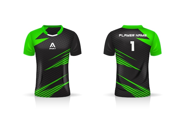 Download Especificación soccer sport, esports gaming t shirt jersey ...