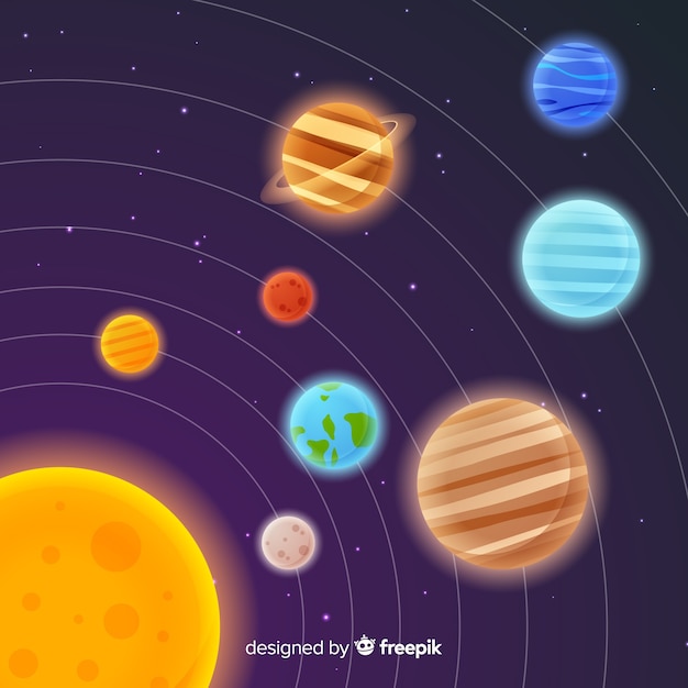 Lbumes Foto Esquema Del Sistema Solar Para Dibujar Lleno The