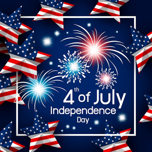 Estados unidos 4 de julio feliz día de la independencia ...