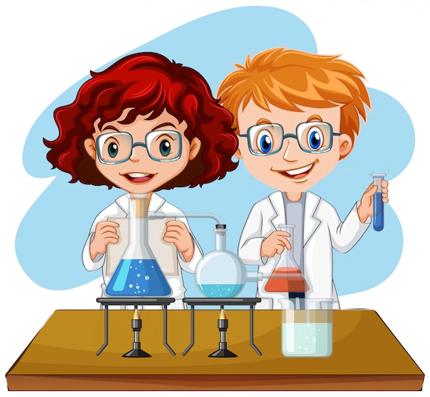 laboratory experiments clipart