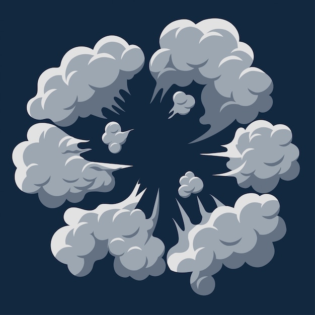 Explosion De Nube De Humo Vector De Marco De Dibujos Animados De Soplo De Polvo Vector Premium Descarga maravillosas imagenes gratuitas sobre nube de humo. https www freepik es profile preagreement getstarted 5374827