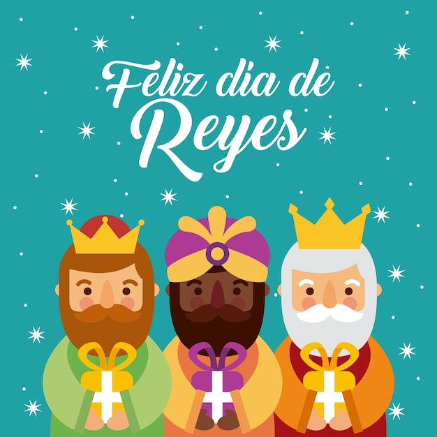 Los Reyes Magos - aquinosreunimospersonaspositivas - Gabitos